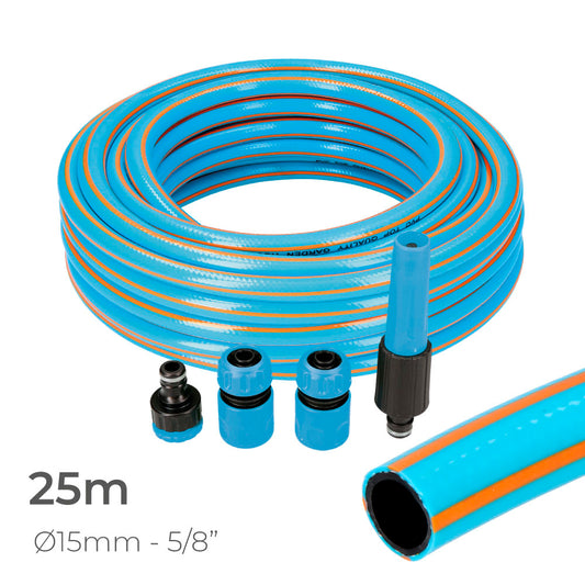 Kit de mangueiras de jardim pro 25 m (5/8" 15 mm)_0