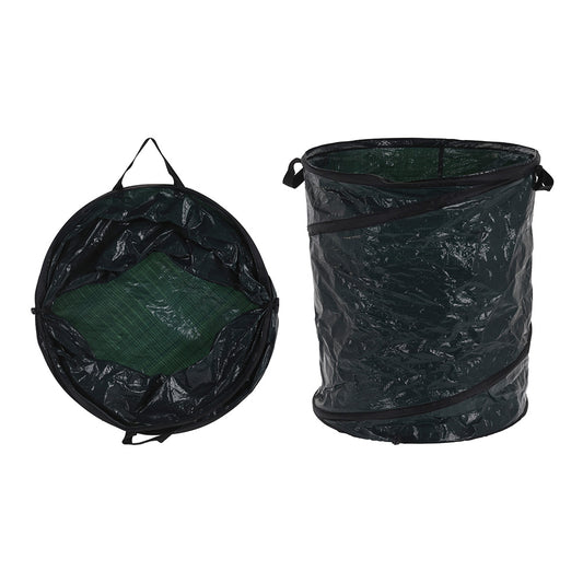 Saco de jardim com aro Ã¸45 x 55 cm, cor verde, 85l_0