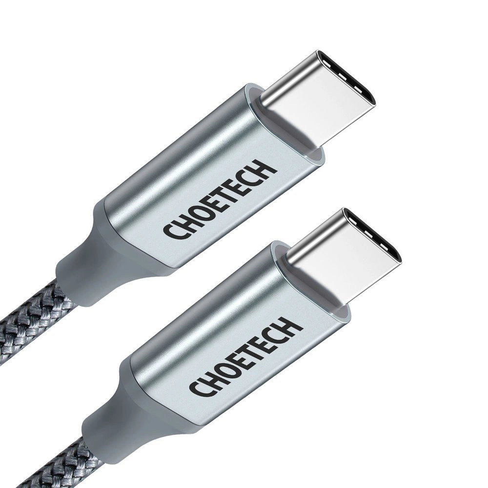 Choetech XCC-1002-GY USB-C - USB-C PD QC cable 100W 5A 480Mb/s 1.8m - gray_2