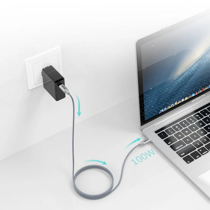 Choetech XCC-1002-GY USB-C - USB-C PD QC cable 100W 5A 480Mb/s 1.8m - gray_6
