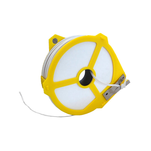 Arame plastificado cor branco Ã¸4mm x 50m_0