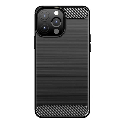 Carbon Case Flexible Cover TPU Case for iPhone 13 Pro black_7