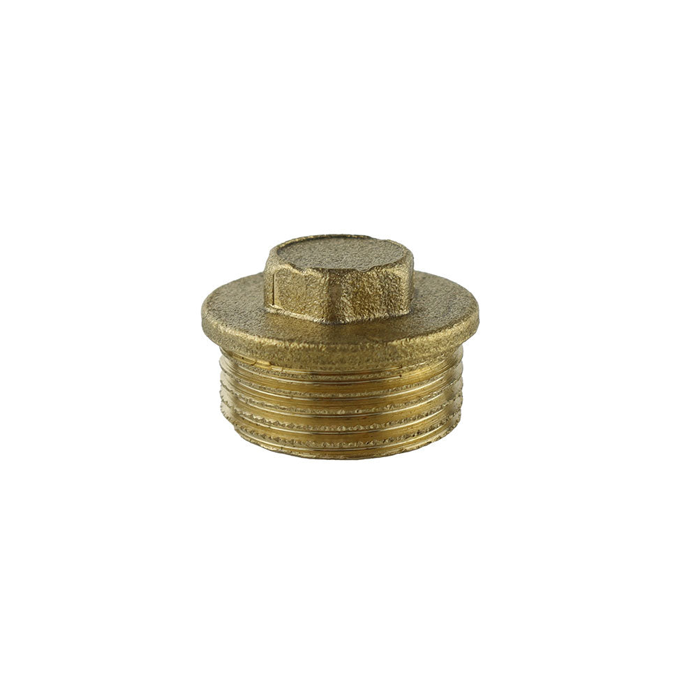 TampÃ£o macho de 1/2" latÃ£o aqua control_0