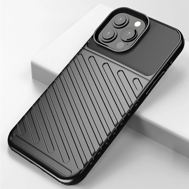 Thunder Case Flexible Tough Rugged Cover TPU Case for iPhone 13 Pro Max green_14