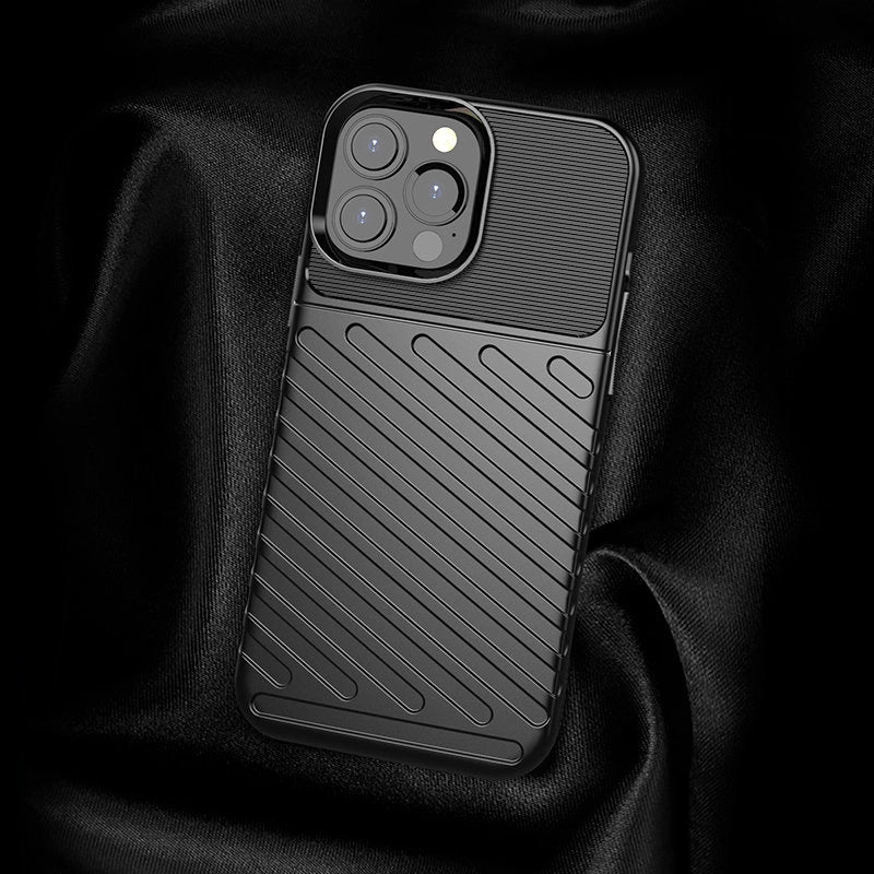 Thunder Case Flexible Tough Rugged Cover TPU Case for iPhone 13 Pro Max green_4