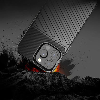 Thunder Case Flexible Tough Rugged Cover TPU Case for iPhone 13 Pro Max green_6