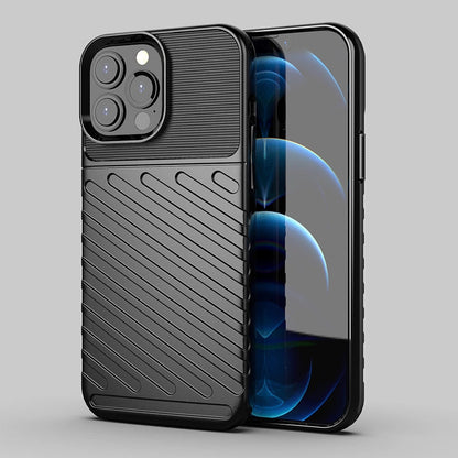 Thunder Case Flexible Tough Rugged Cover TPU Case for iPhone 13 Pro Max black_13