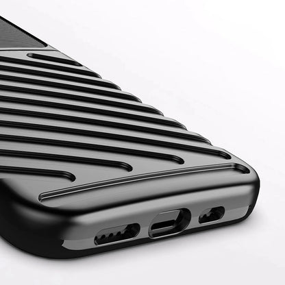 Thunder Case Flexible Tough Rugged Cover TPU Case for iPhone 13 Pro blue_11