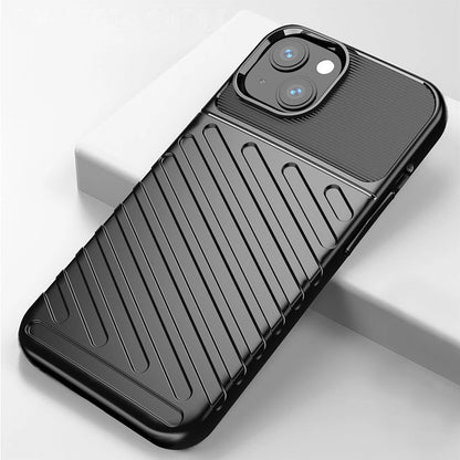 Thunder Case Flexible Tough Rugged Cover TPU Case for iPhone 13 mini green_13