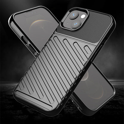 Thunder Case Flexible Tough Rugged Cover TPU Case for iPhone 13 mini green_3