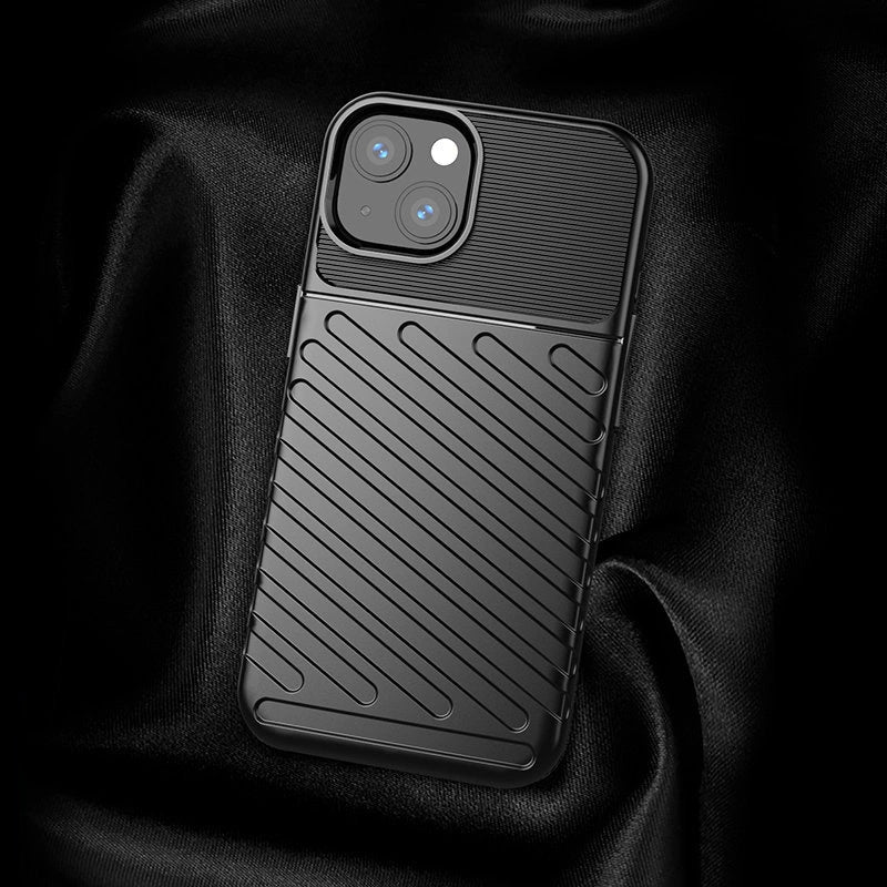 Thunder Case Flexible Tough Rugged Cover TPU Case for iPhone 13 mini green_4