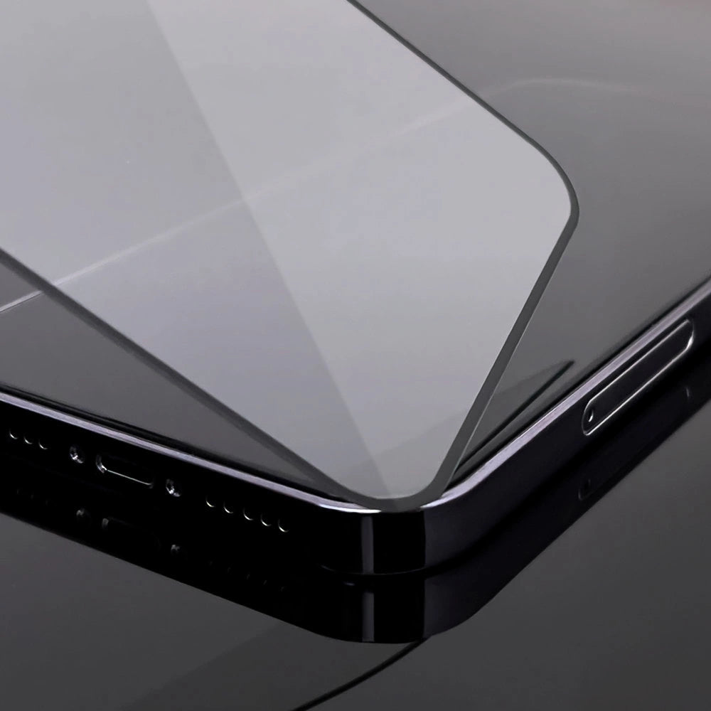 Wozinsky Tempered Glass Full Glue Super Tough Screen Protector Full Coveraged with Frame Case Friendly for iPhone 13 mini black_2