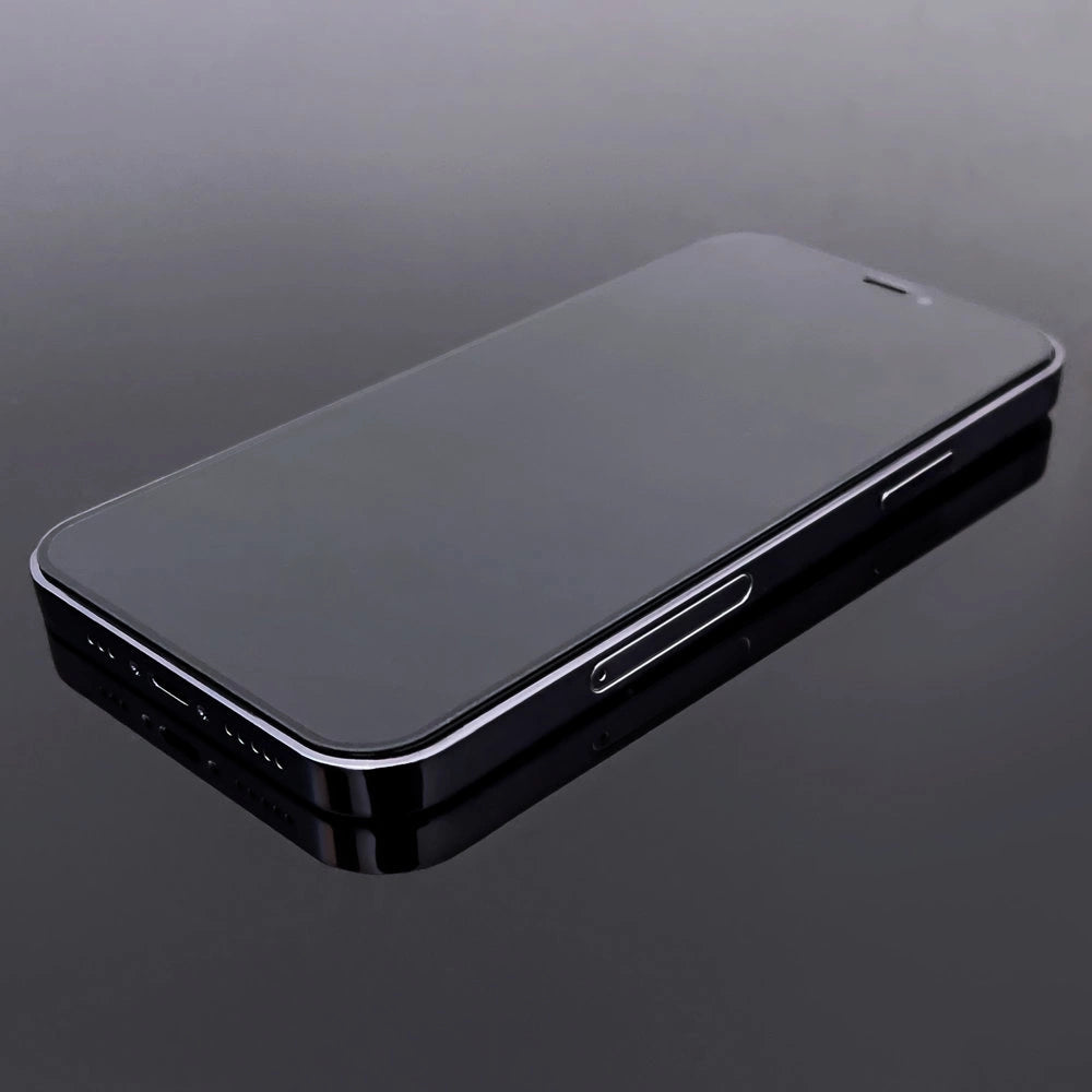 Wozinsky Tempered Glass Full Glue Super Tough Screen Protector Full Coveraged with Frame Case Friendly for iPhone 13 mini black_3