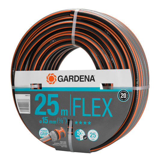 Mangueira de rega flex Ã¸15mm (5/8") rolo 25m. gardena_0