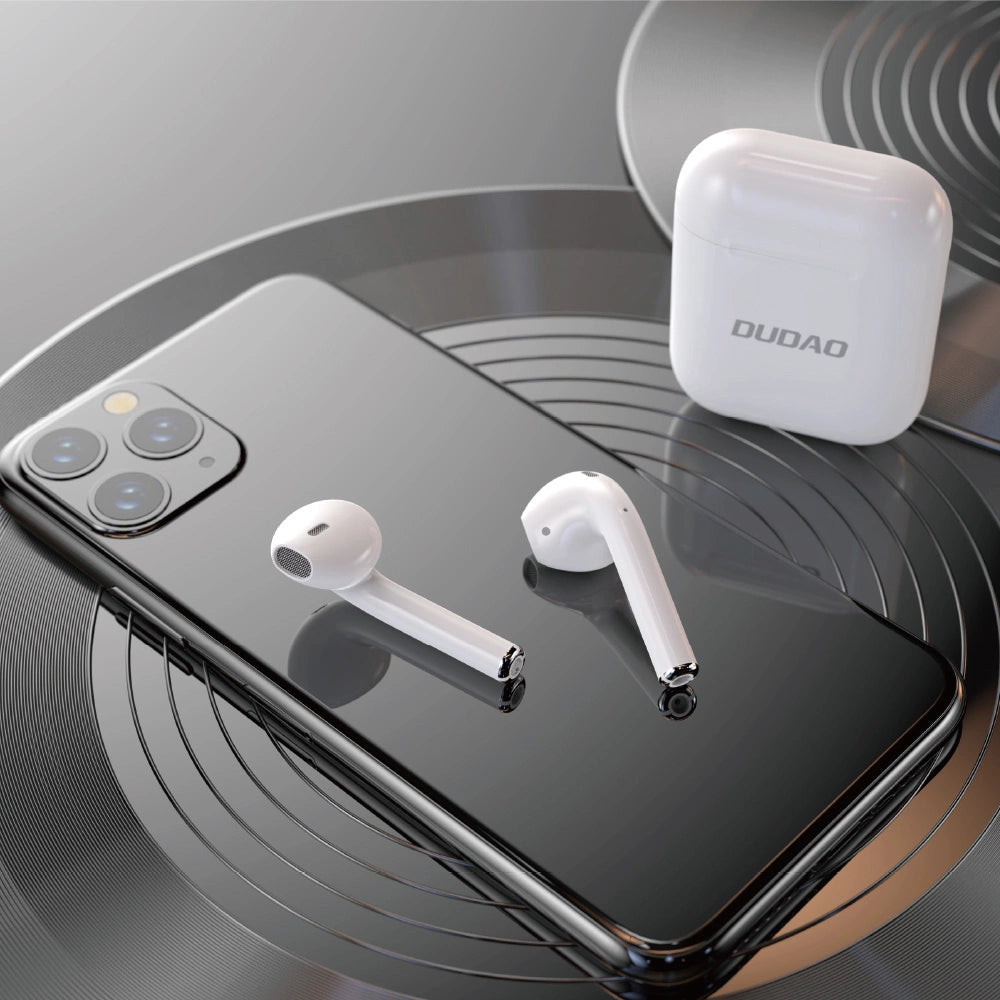Dudao U10B TWS wireless in-ear headphones - white_10