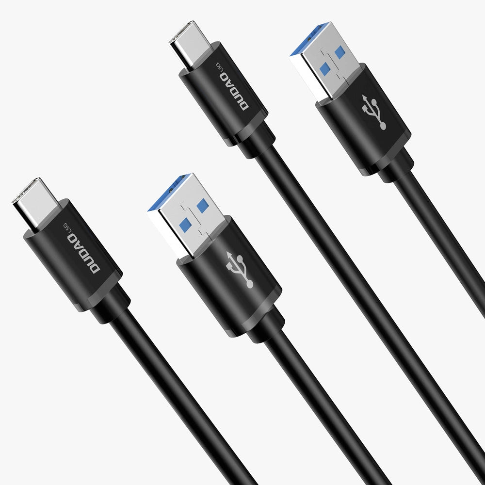 Dudao cable USB cable - USB Type C Super Fast Charge 1 m black (L5G-Black)_1