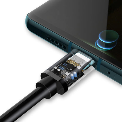Dudao cable USB cable - USB Type C Super Fast Charge 1 m black (L5G-Black)_7