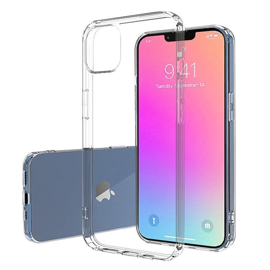 Ultra Clear 0.5mm Case Gel TPU Cover for iPhone 13 Pro transparent_0