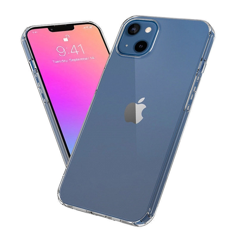 Ultra Clear 0.5mm Case Gel TPU Cover for iPhone 13 Pro transparent_2