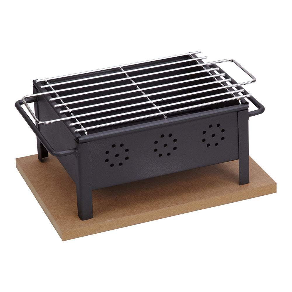 Churrasqueira de mesa 25x20cm (grelha inoxidavel) 2905 sauvic_0