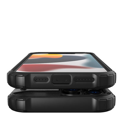 Hybrid Armor Case Tough Rugged Cover for iPhone 13 Pro blue_7