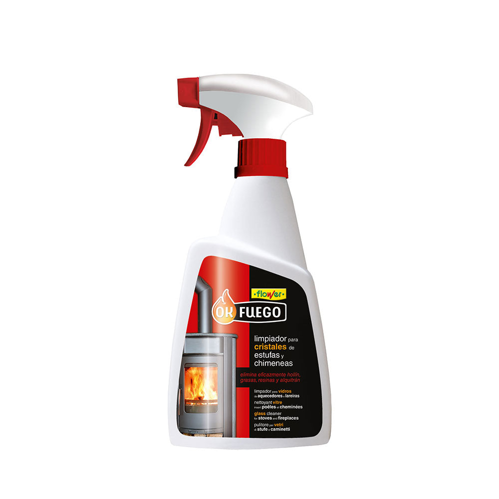 Limpa-vidros para salamandras e lareiras, 500 ml_0