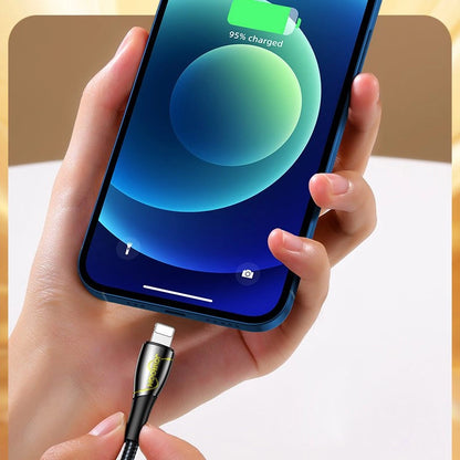 USB Cable for Lightning Joyroom S-2030K6 2.4A 2m (Black)_11