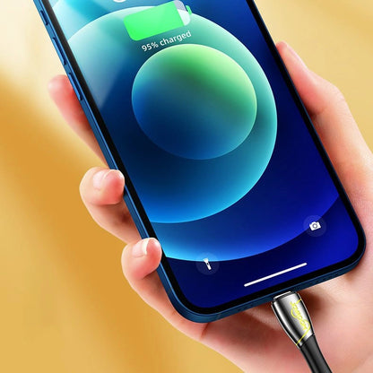 USB Cable for Lightning Joyroom S-2030K6 2.4A 2m (Black)_2