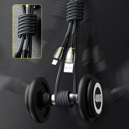 USB Cable for Lightning Joyroom S-2030K6 2.4A 2m (Black)_3