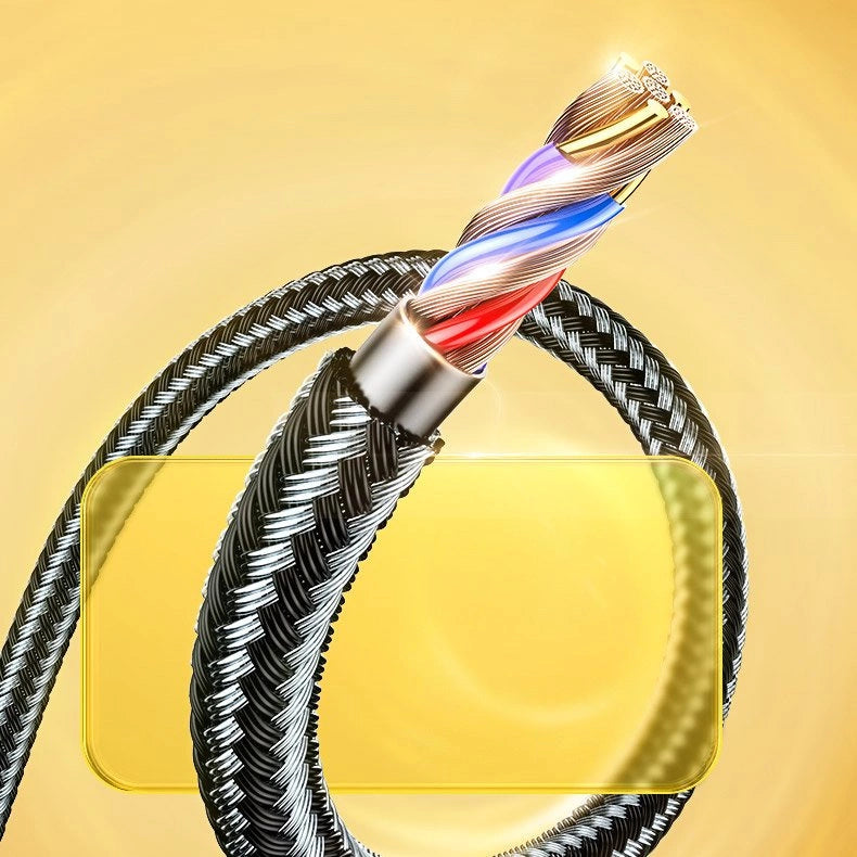 USB Cable for Lightning Joyroom S-2030K6 2.4A 2m (Black)_6