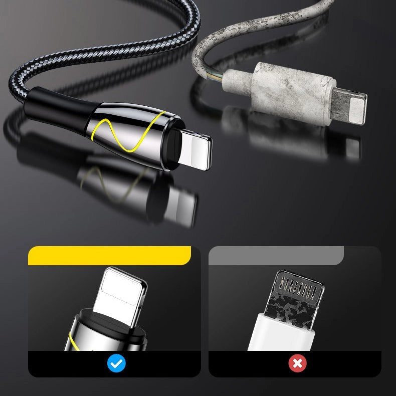 USB Cable for Lightning Joyroom S-2030K6 2.4A 2m (Black)_7