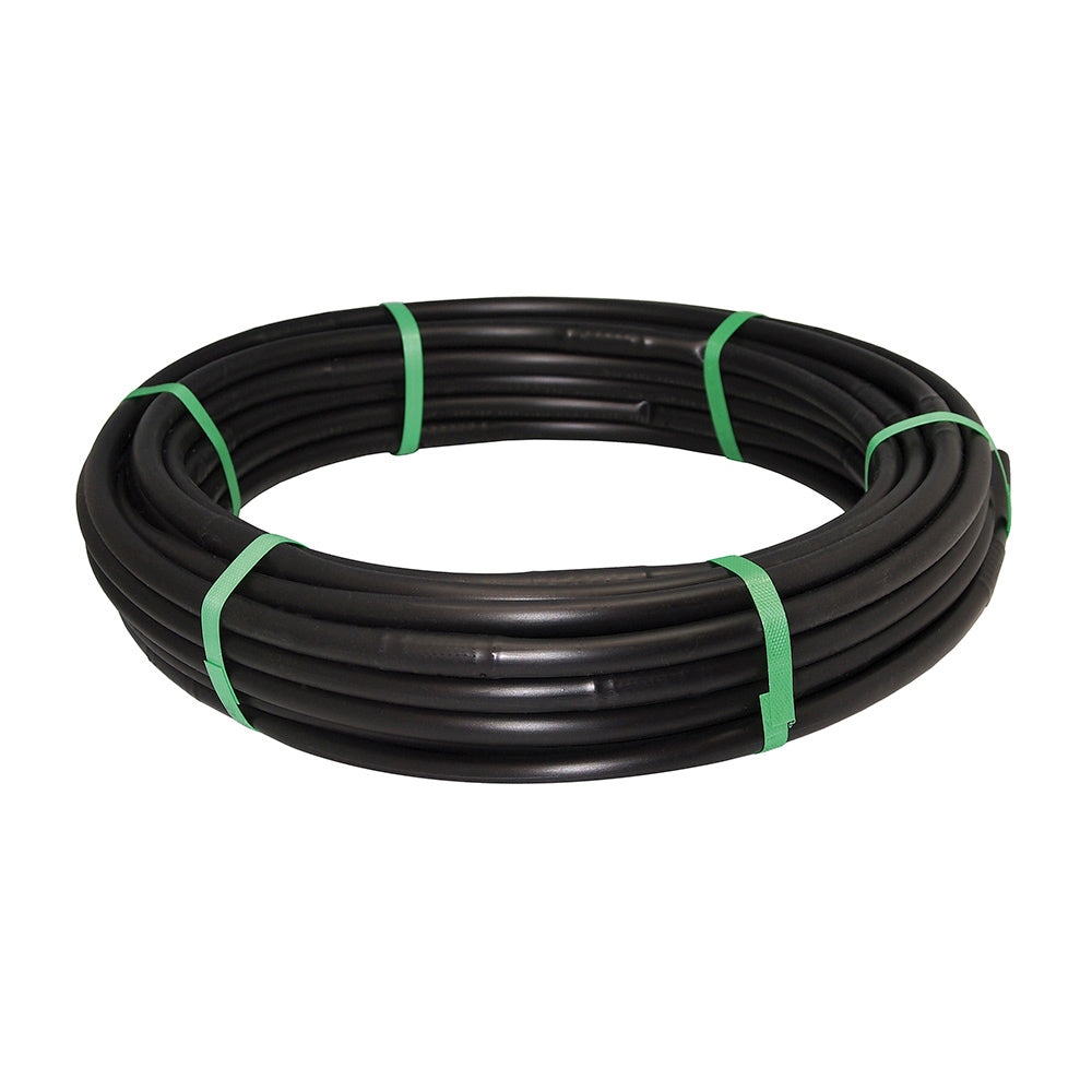 Rolo de 25m de tubÃ©ria de goteo 16mm con goteros a 35 cm 2 l/h cor negro. blue bird_0