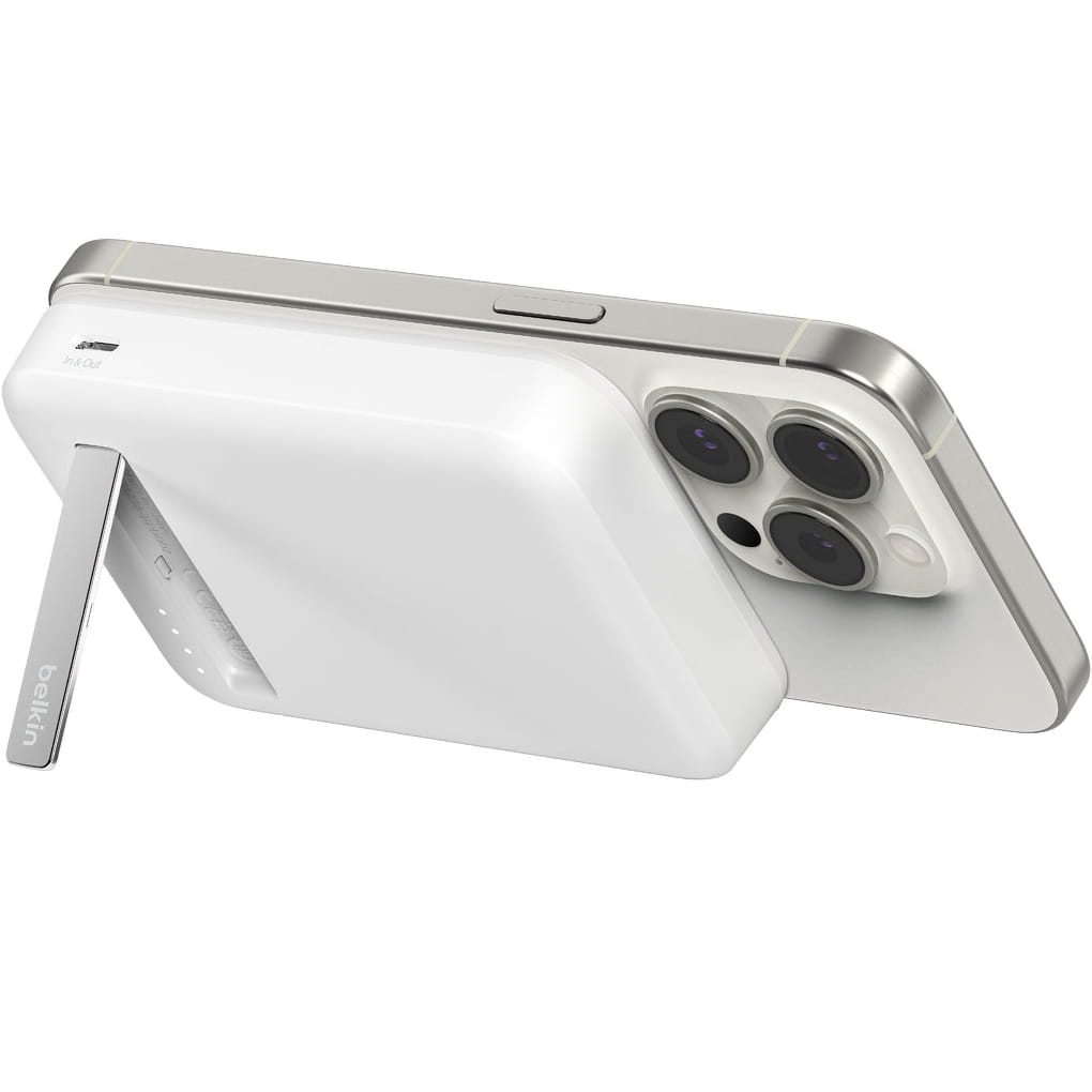 Powerbank Magsafe Belkin BPD007btWH Qi2 15W 8000 mAh Branca