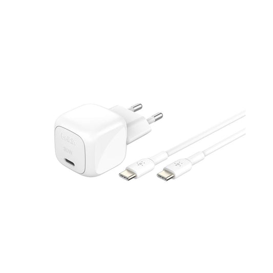 Carregador Belkin BOOST Charge USB-C/Light / Branco / WCA008KQ1MWH-B5_0