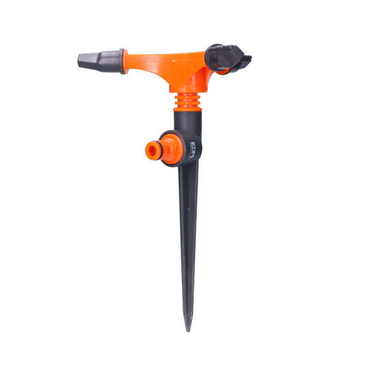 Aspersor rotativo de trÃªs braÃ§os com estaca_0
