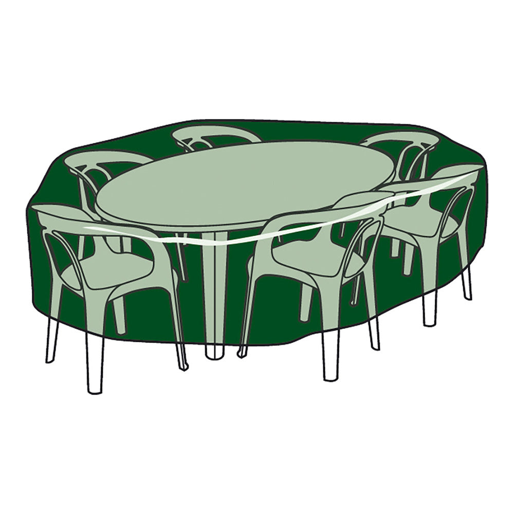 Capa protetora para mesa e cadeiras Ã¸325x90cm 100g/mÂ²_0