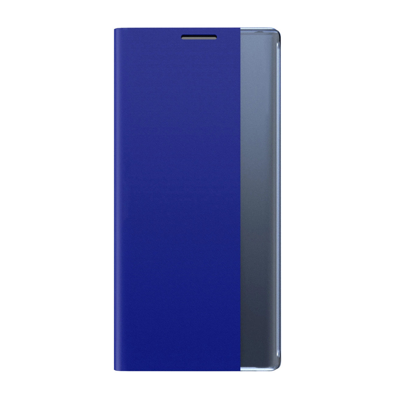 Sleep Case Bookcase Type Case with Smart Window for iPhone 13 blue_1