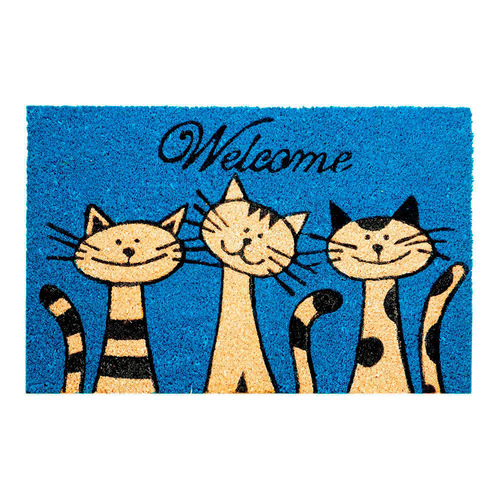 Tapete 60x40cm modelo gatos_0