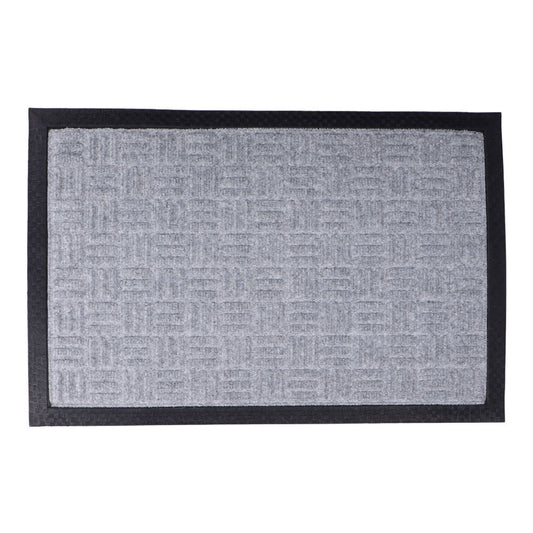 Tapete 60x40x1,5cm liso cinzento escuro_0