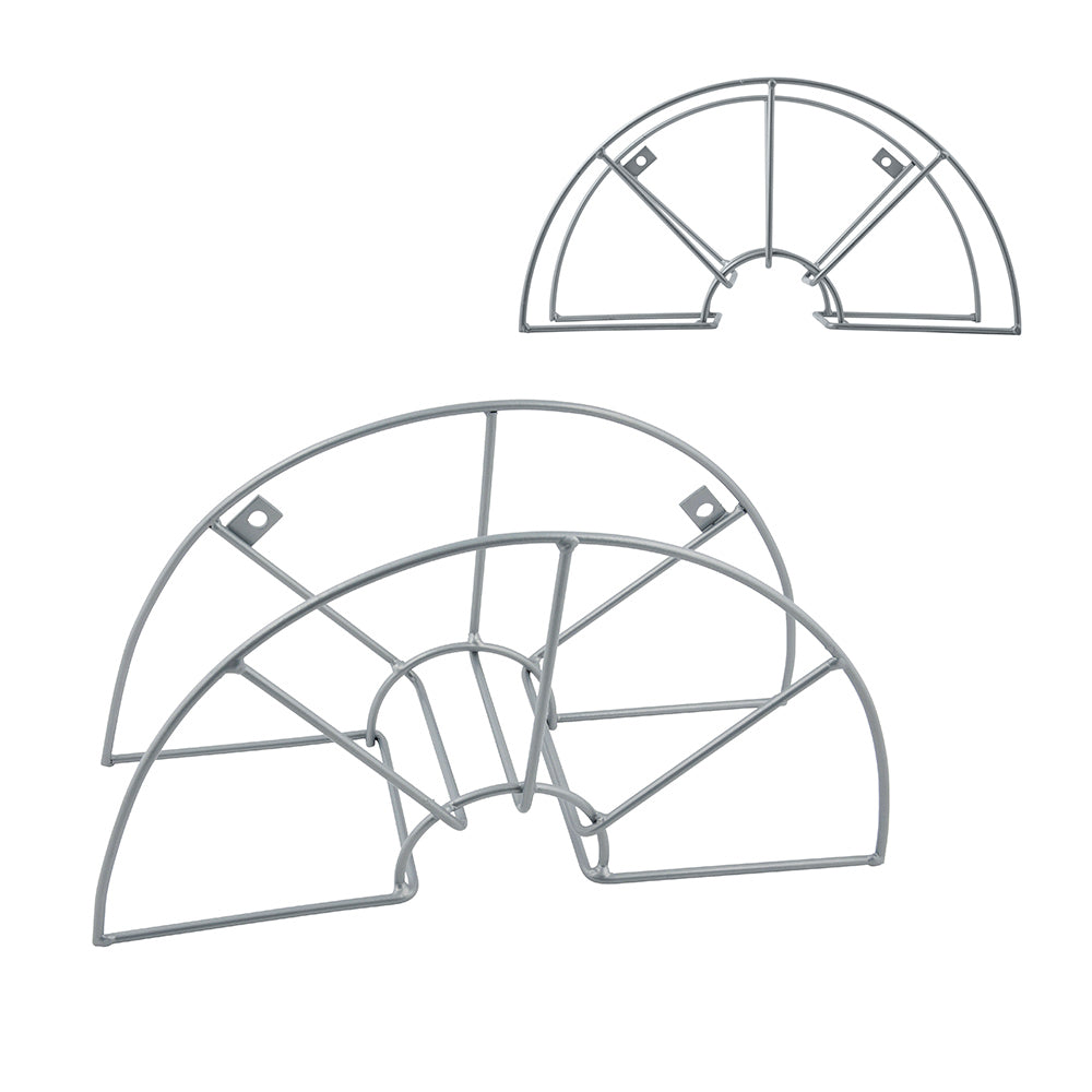 Suporte para mangueira metal plastificado 43x15x23cm edm_0