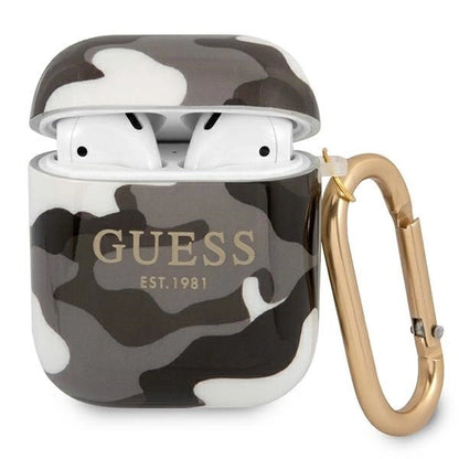 Guess GUA2UCAMG AirPods cover black/black Camo Collection_0