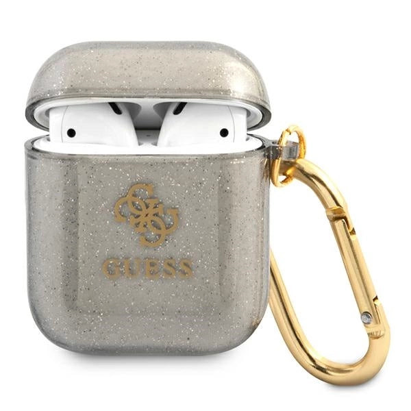 Guess GUA2UCG4GK AirPods cover black/black Glitter Collection_0
