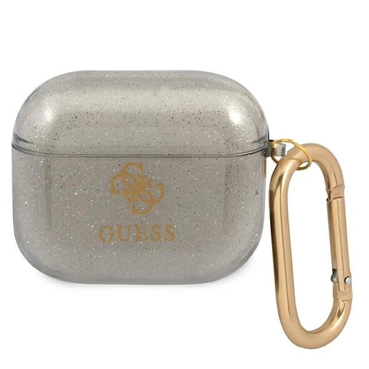 Guess GUA3UCG4GK AirPods 3 cover black/black Glitter Collection_0