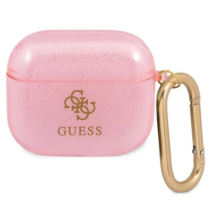Guess GUA3UCG4GP AirPods 3 cover pink/pink Glitter Collection_0