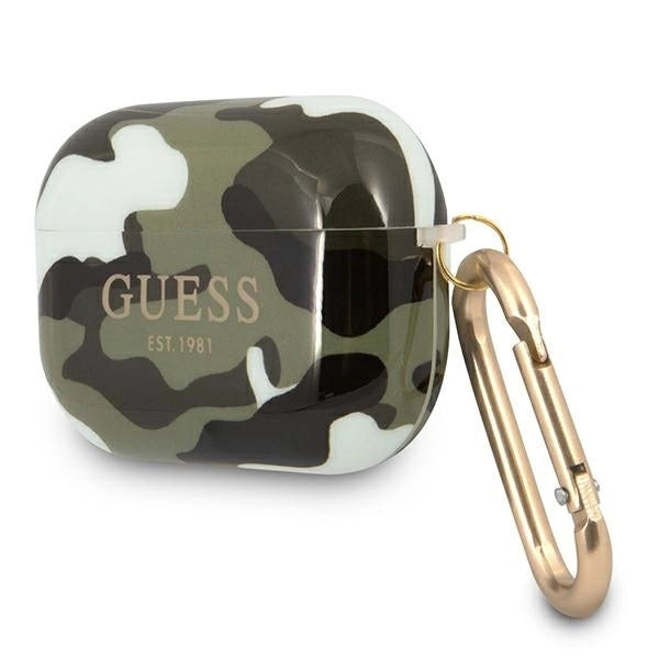 Guess GUAPUCAMA AirPods Pro cover green/khaki Camo Collection_2