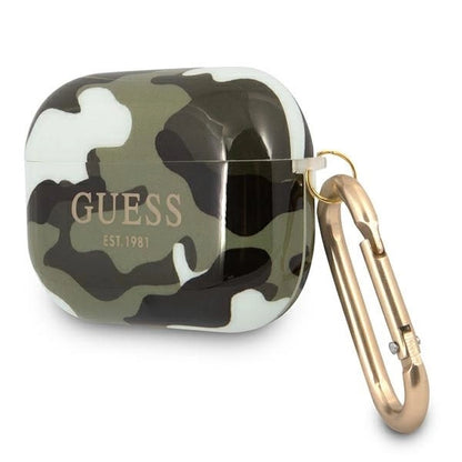 Guess GUAPUCAMA AirPods Pro cover green/khaki Camo Collection_2