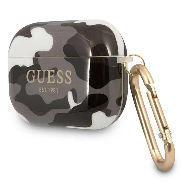 Guess GUAPUCAMG AirPods Pro cover black/black Camo Collection_1