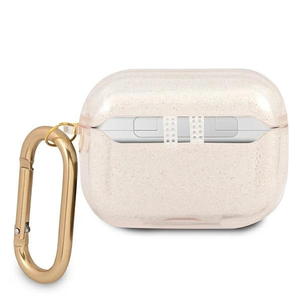 Guess GUAPUCG4GD AirPods Pro cover gold/gold Glitter Collection_1