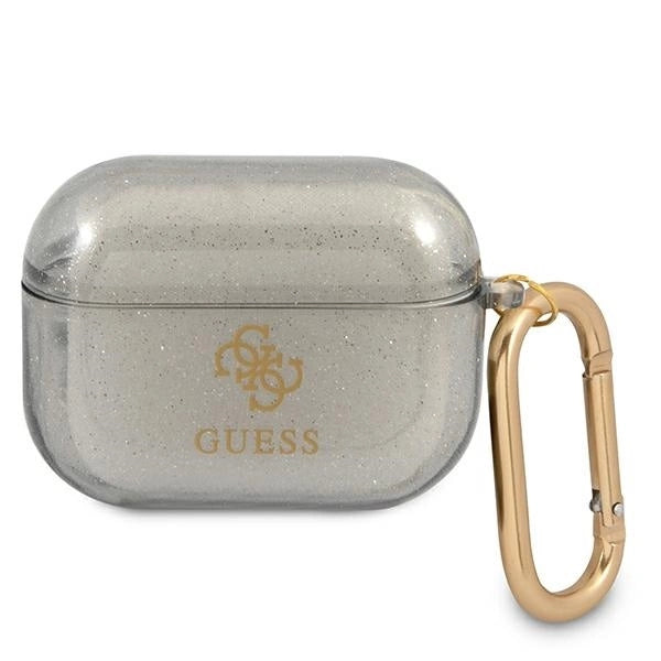 Guess GUAPUCG4GK AirPods Pro cover black/black Glitter Collection_0