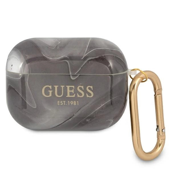 Guess GUAPUNMK AirPods Pro cover black/black Marble Collection_0